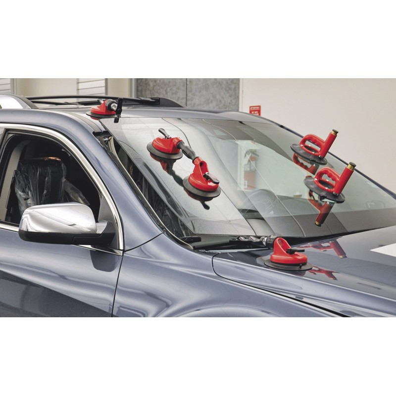 Ventosas parabrisas colocacion individual SIDEKICK